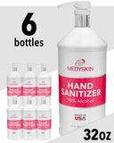 6 Bottles - Hand Sanitizer Gel 32oz