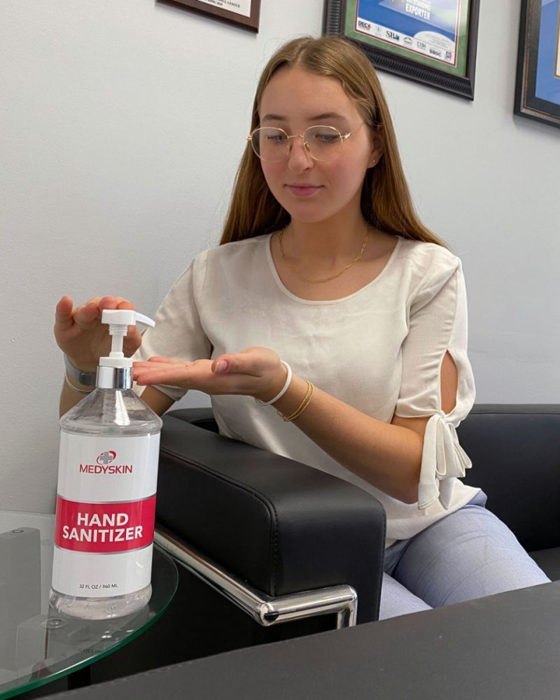 12 Bottles - Hand Sanitizer Gel 32oz