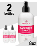 2 Bottles - Multi-Use Sanitizer Spray 8oz