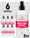 6 Bottles - Multi-Use Sanitizer Spray 8oz